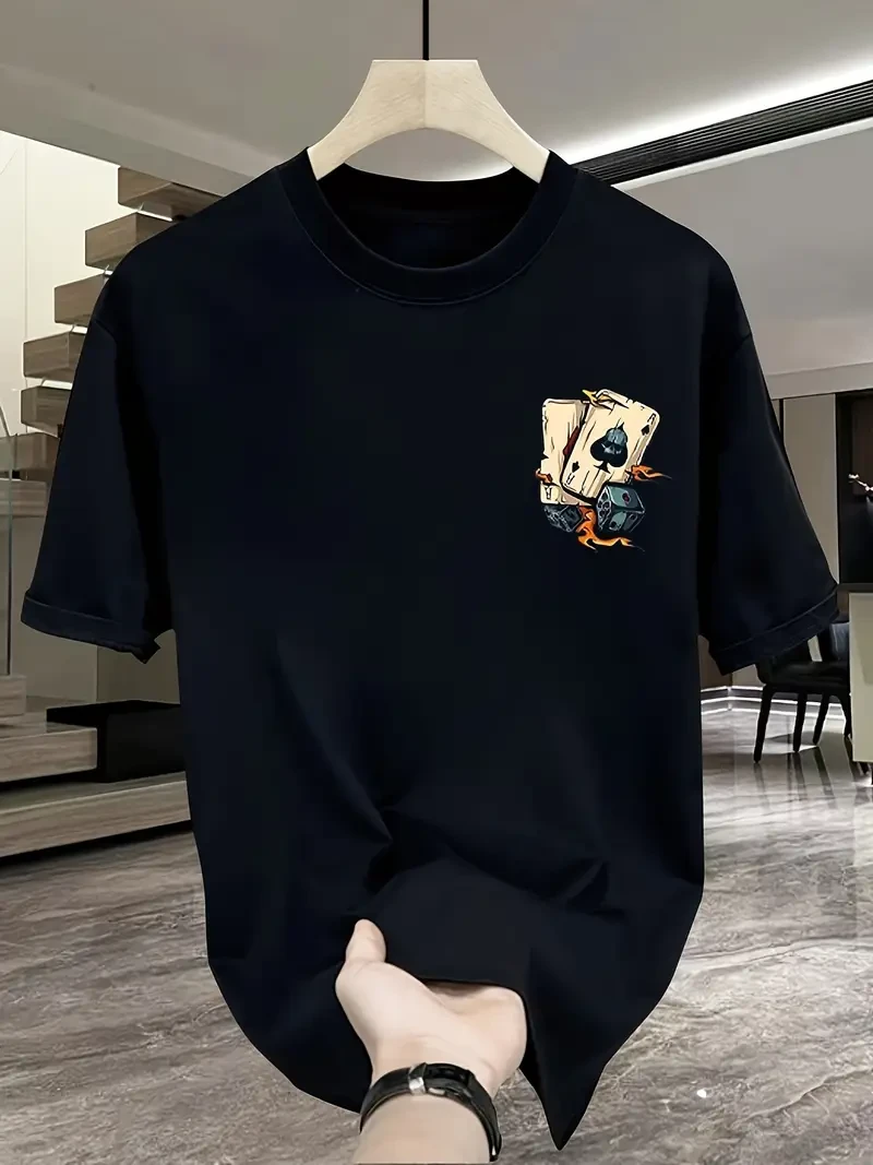 T-shirt en coton carte AS